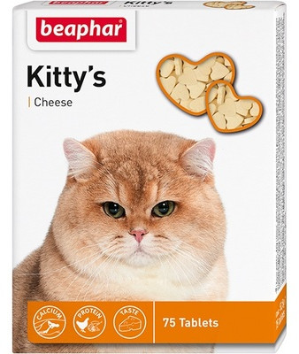 Добавка кормовая для кошек «Kitty's Cheese» (180 таблеток)