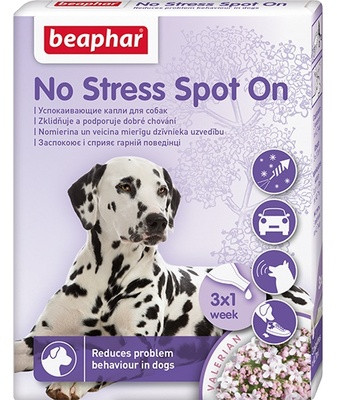 Капли успокаивающие для собак «No Stress Spot On» (3 пипетки)