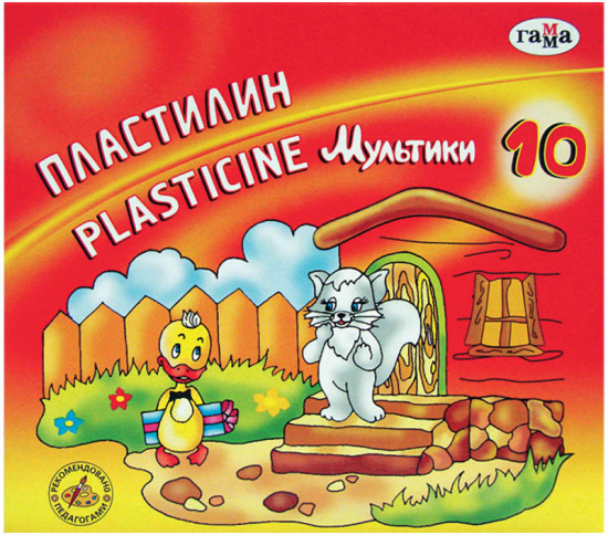 Пластилин  (со стеком)