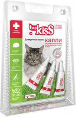 Капли репеллентные для крупных кошек (более 2 кг, 3 шт.)