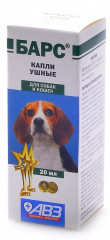 Капли ушные «Барс»