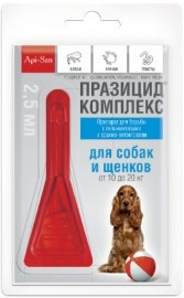«Празицид-комплекс» для собак и щенков