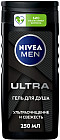 Гель для душа мужской «Ultra» с натуральной глиной, 250 мл