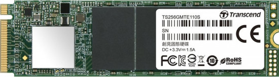 SSD накопитель Transcend TS256GMTE110S
