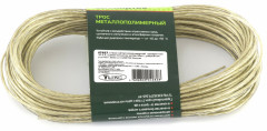 Трос металлополимерный ПР-2.5 (2,5 мм толщина, моток 20 м.п.)