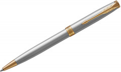 Ручка шариковая «Sonnet Stainless Steel GT» (черная)