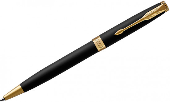 Ручка шариковая «Sonnet Matte Black GT» (черная)