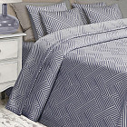 Покрывало «Маэстро Navy» (жаккард, 240×260 см, 2 наволочки 40×40 см)