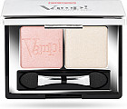 Тени для век «Compact Duo», оттенок 001