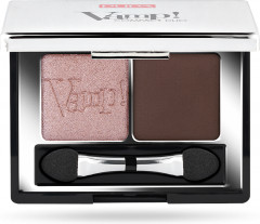 Тени для век «Compact Duo», оттенок 002