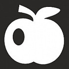 Наклейка светоотражающая термо-плоттер «Яблоко»