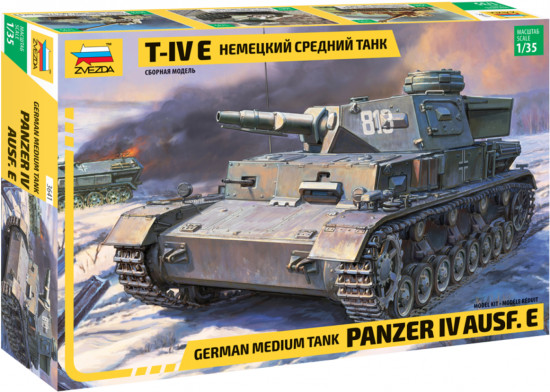 Модель сборная. Немецкий танк T-IV E