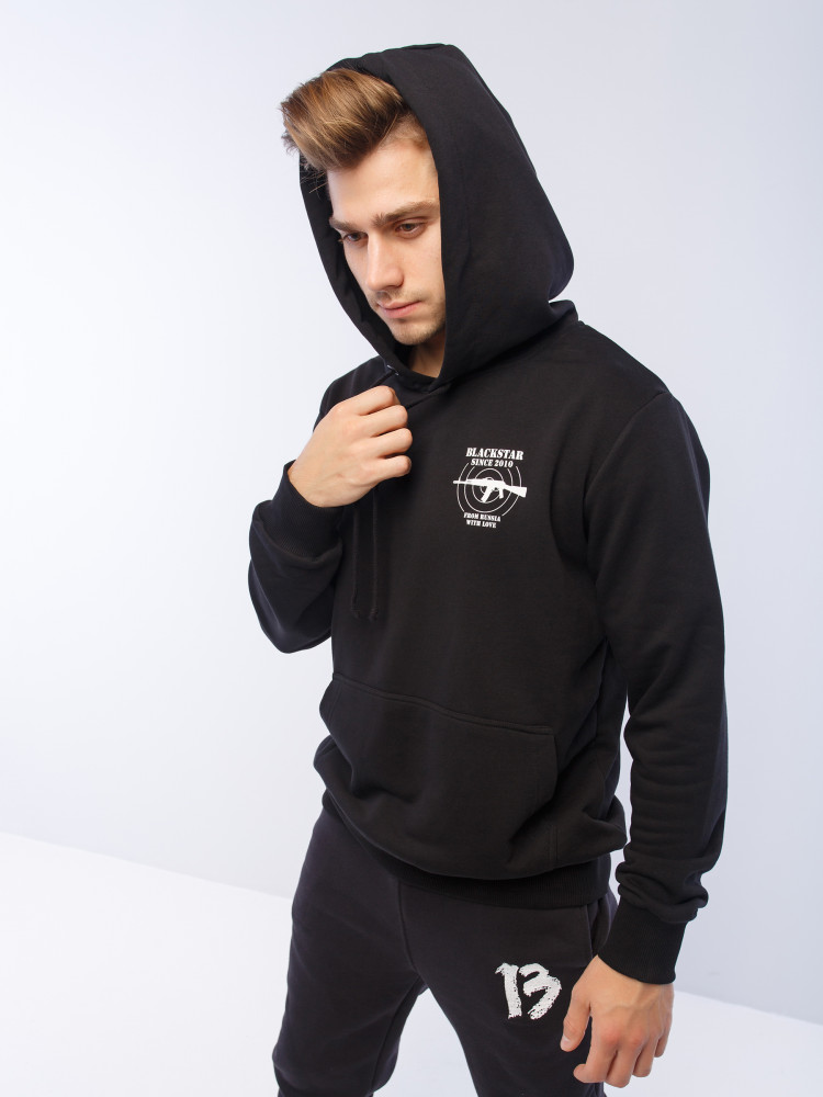 Худи мужское «BS AK» | Black Star Wear