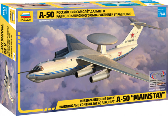 Модель сборная. Российский самолет А-50