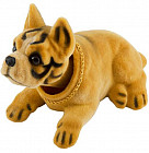 Собака большая «Боксер» с освежителем «Яблоко»