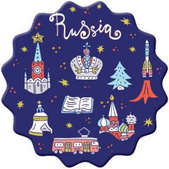 Подставка под кружку «Московские мотивы»