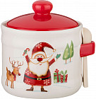 Банка для специй с ложкой «Happy New Year»