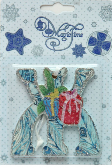 Подвеска «Ж» (8×8 см)