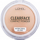 Пудра для лица антибактериальная «Clear face», оттенок 02 Светло-бежевый