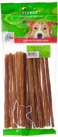 Кишки говяжьи «XXL» для собак