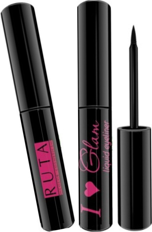Подводка для глаз жидкая «I Love Glam Liquid Eyeliner», оттенок Черный | RUTA