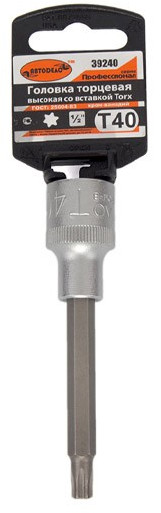 Головка торцевая высокая со вставкой Torx