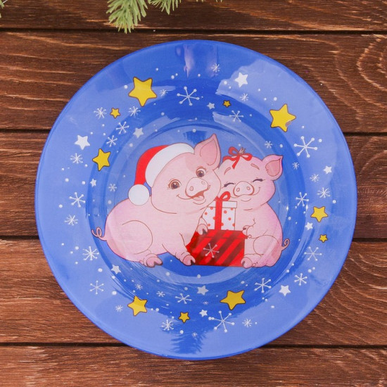 Тарелка глубокая «Поросята»