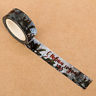 Лента клейкая декоративная «С Новым Годом»