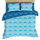 Комплект постельного белья «Квадро» (арт. 7655/3, 2-спальный, бязь, 2 наволочки 70х70)