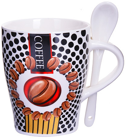 Кружка «Coffee» с ложкой