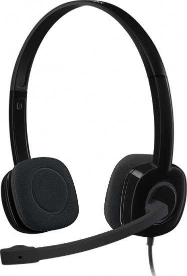 Наушники-гарнитура проводная Logitech H151