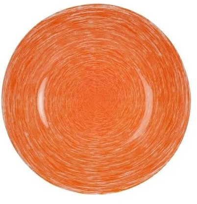 Тарелка суповая «Brush Mania Orange»
