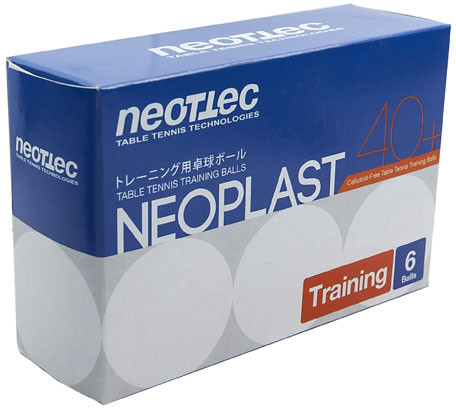 Мячи для настольного тенниса «Neoplast» (6 шт.) | Neottec