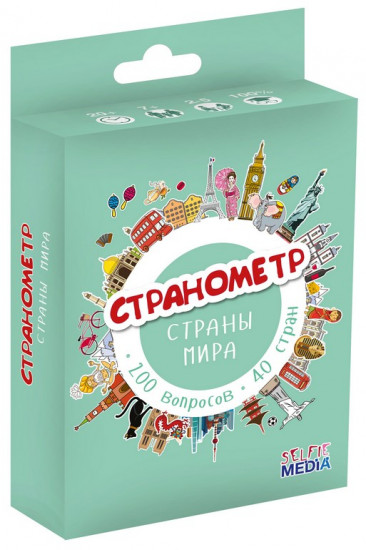 Игра настольная «Странометр: Страны мира»