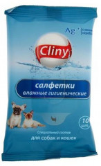 Салфетки влажные антибактериальные «Cliny»