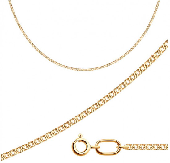 Цепь из золоченого серебра