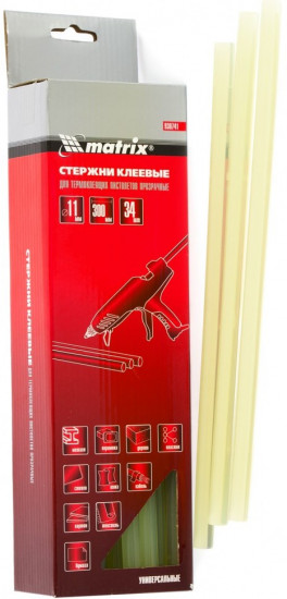 Стержни клеевые (34 шт.)