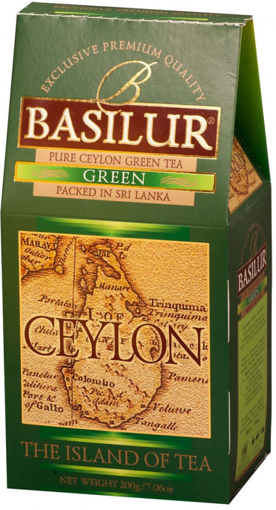 Чай «Green» | Чайный остров Цейлон | Basilur