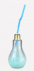 Бутылка-лампа с трубочкой