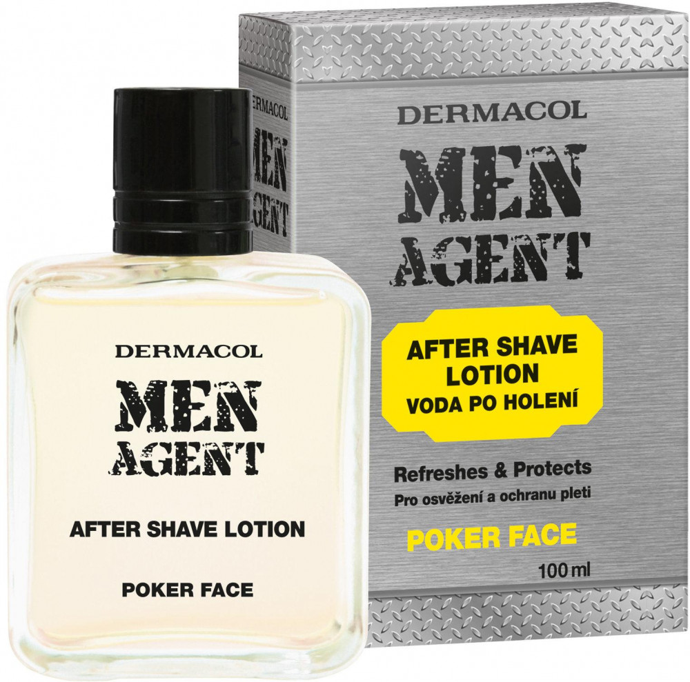 Лосьон после бритья «Poker face» | Men agent | Dermacol