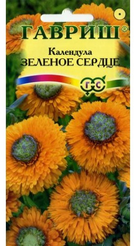 Календула «Зелёное сердце»