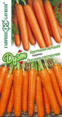 Морковь «Лисичка-сестричка» и Морковь «Хрустишка-зайчишка»