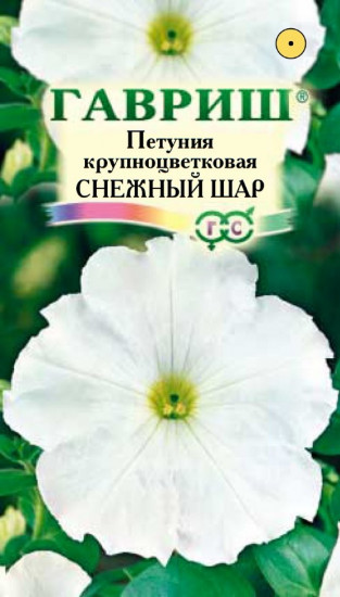 Петуния «Снежный шар»