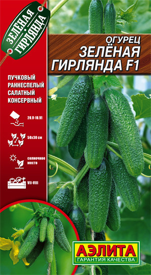 Огурец «Зеленая гирлянда F1»