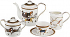 Сервиз чайный на 6 персон «Лошади»