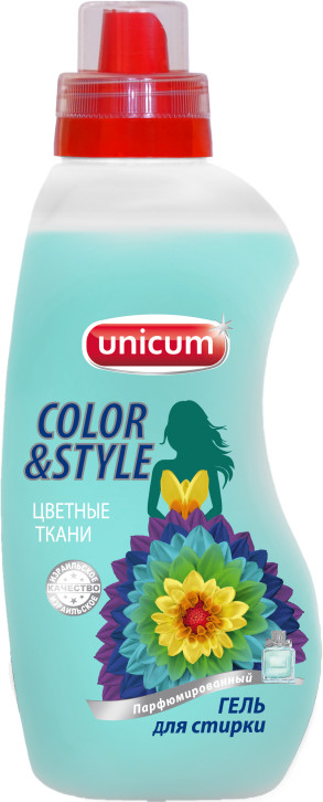 Гель для стирки цветного и линяющего белья | Unicum