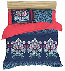 Комплект постельного белья «Тропическая ночь» (арт. 385, семейный, поплин, 2 наволочки 70×70)