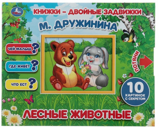 Книга  «Лесные животные»