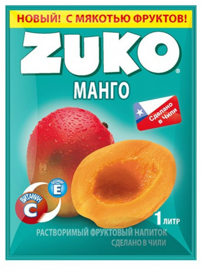 Напиток растворимый Zuko «Манго»