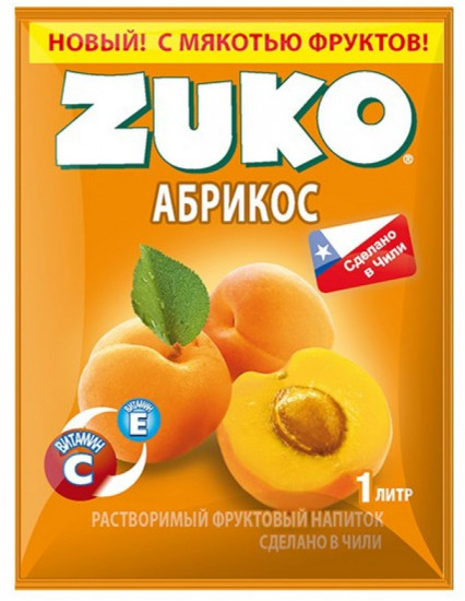 Напиток растворимый Zuko «Абрикос»